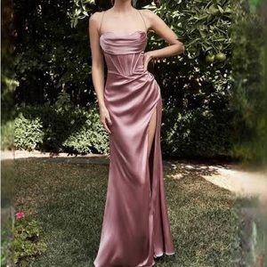 Mauve Cinderella divine dress in size 4.